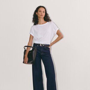 NWT Everlane Women's Mid-Way Jean in Pure Blue, Size 29